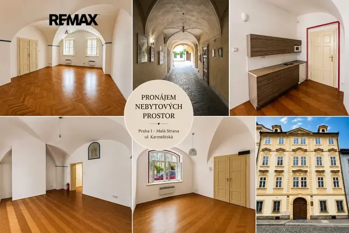 Pronájem kanceláře, Praha - Malá Strana, Karmelitská, 62 m2