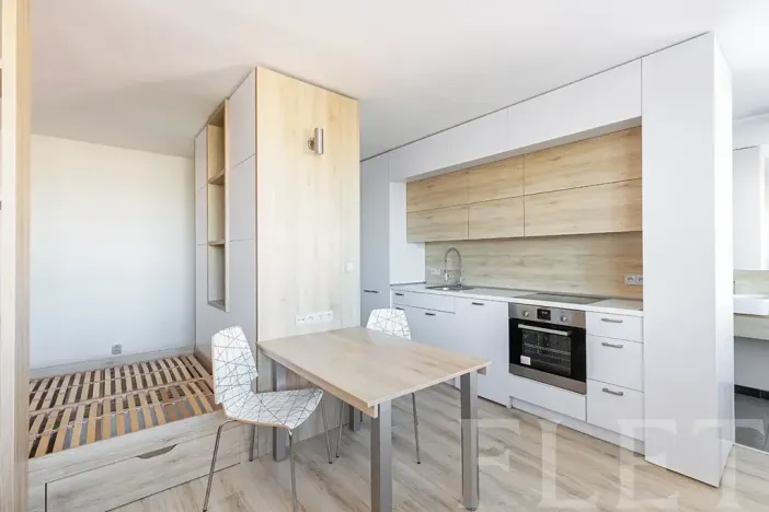 Pronájem bytu 1+kk, Praha - Záběhlice, Topolová, 31 m2