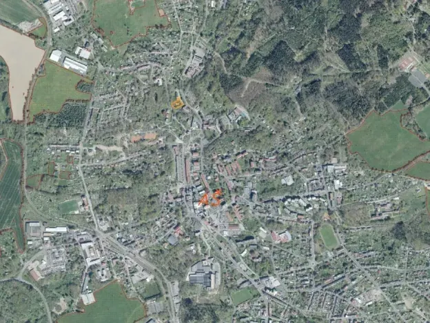 Dražba louky, Aš, 1755 m2
