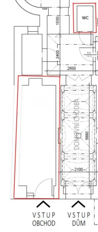 Pronájem obchodního prostoru, Praha - Malá Strana, Újezd, 15 m2