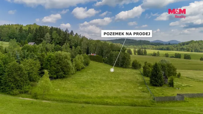 Prodej louky, Liberec - Liberec XXXI-Krásná Studánka, 1618 m2