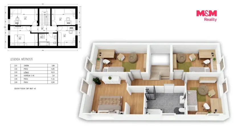 Prodej rodinného domu, Jílové u Držkova, 150 m2