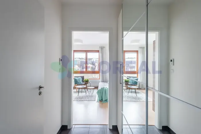 Pronájem bytu 1+kk, Praha - Motol, Plzeňská, 28 m2