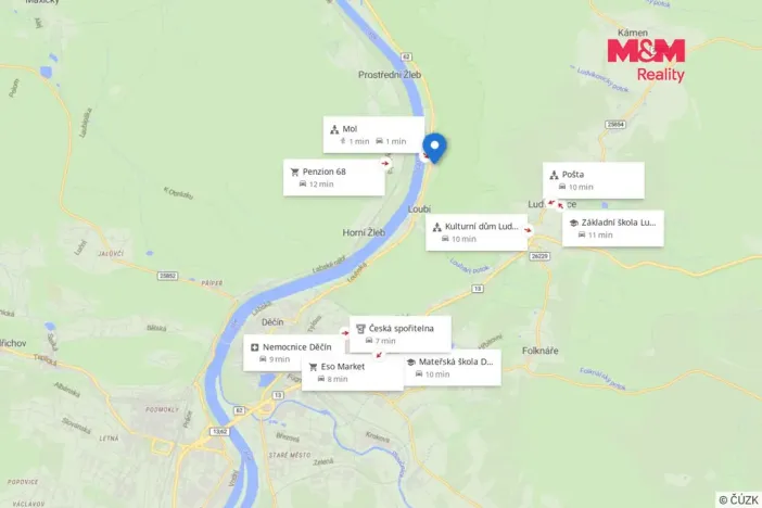 Prodej rodinného domu, Děčín - Děčín XIII-Loubí, Loubská, 238 m2