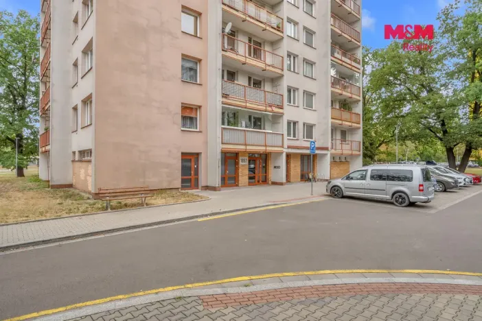 Prodej bytu 1+kk, Pardubice - Zelené Předměstí, nábřeží Závodu míru, 35 m2