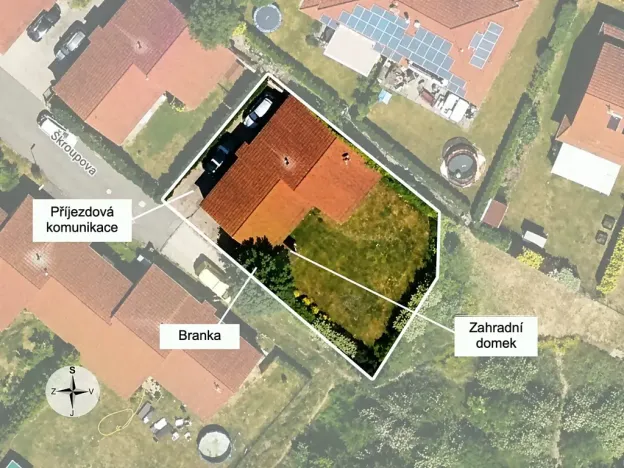 Pronájem rodinného domu, Velké Přílepy, Škroupova, 112 m2