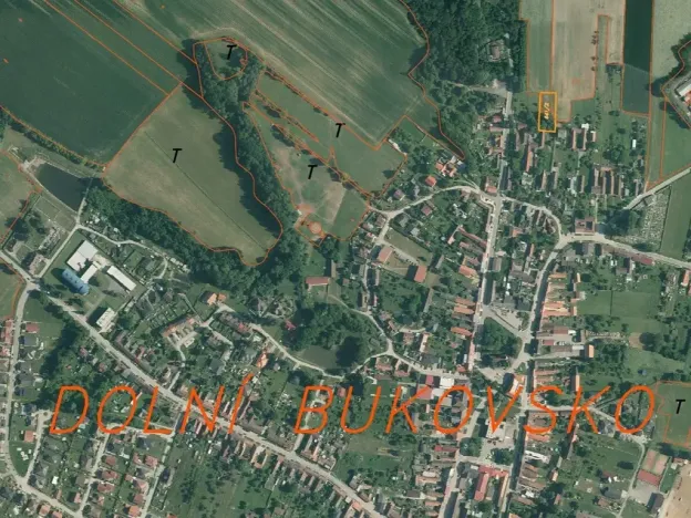Dražba pozemku pro bydlení, Dolní Bukovsko, 1427 m2