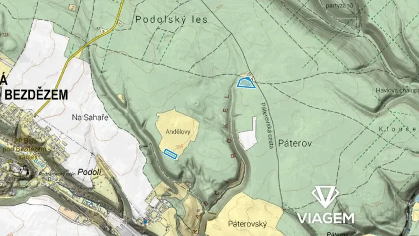 Prodej podílu lesa, Bělá pod Bezdězem, 2524 m2