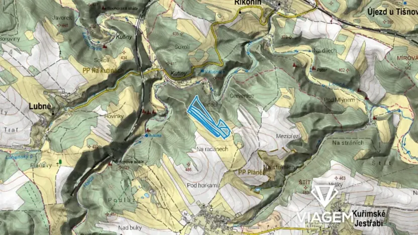Prodej podílu lesa, Kuřimská Nová Ves, 25162 m2