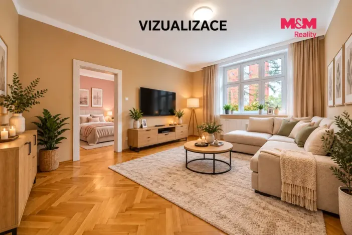 Prodej bytu 4+1, Karlovy Vary - Stará Role, Závodu míru, 99 m2