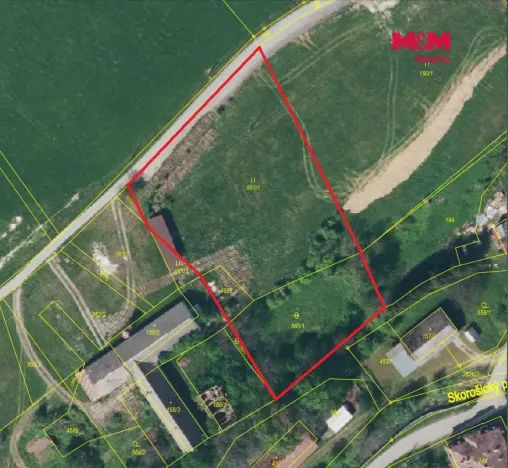 Prodej pozemku pro bydlení, Skorošice, 4947 m2