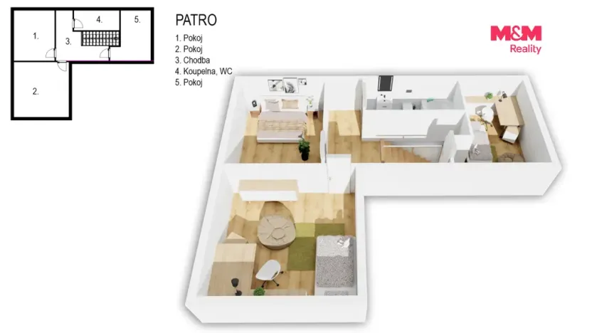 Prodej bytu 3+kk, Český Brod - Liblice, K Vysílači, 93 m2