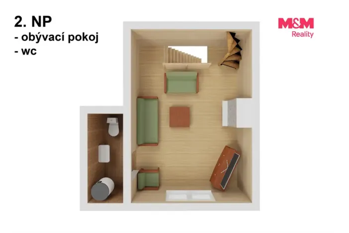 Prodej chaty, Nová Bystřice - Blato, 59 m2