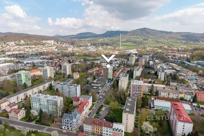 Prodej bytu 3+kk, Děčín, Oblouková, 74 m2