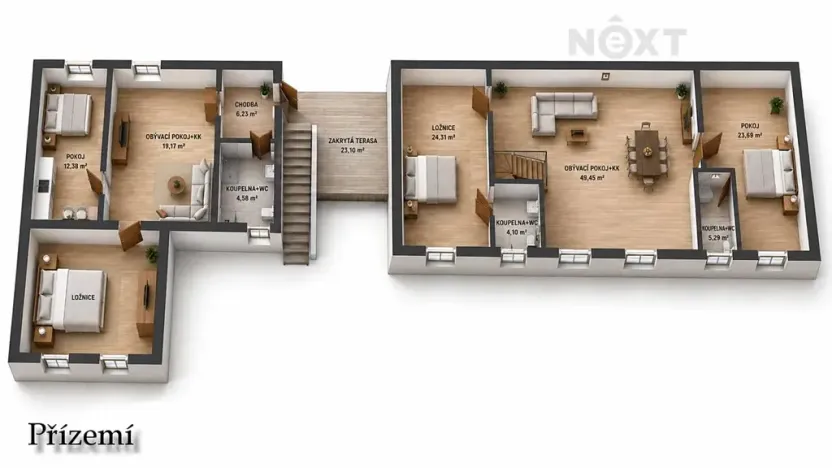 Prodej chalupy, Nový Hrozenkov, 328 m2