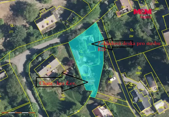 Prodej chaty, Žandov - Radeč, 25 m2