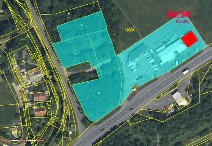 Pronájem kanceláře, Kadaň - Prunéřov, 200 m2