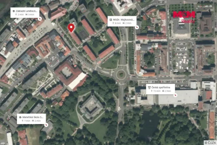 Prodej bytu 2+1, Sokolov, Rooseweltova, 55 m2