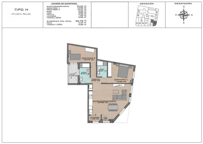 Prodej bytu 3+kk, Algorfa, Alicante, Španělsko, 65 m2