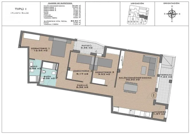 Prodej bytu 4+kk, Algorfa, Alicante, Španělsko, 88 m2