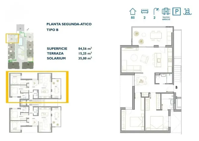 Prodej bytu 3+kk, San Pedro del Pinatar, Murcia, Španělsko, 84 m2