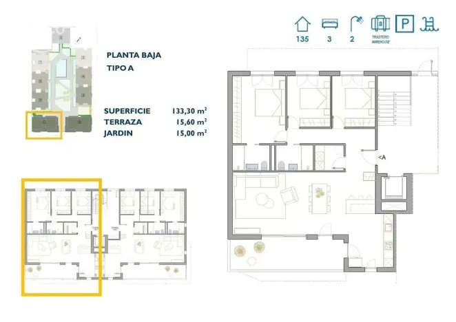 Prodej bytu 4+kk, San Pedro del Pinatar, Murcia, Španělsko, 133 m2