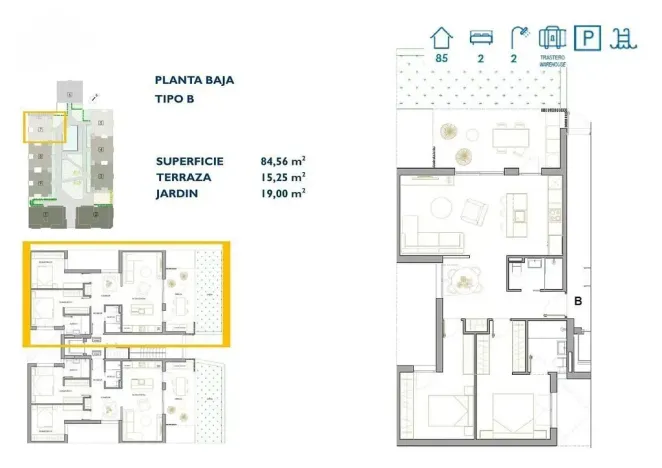 Prodej bytu 3+kk, San Pedro del Pinatar, Murcia, Španělsko, 84 m2