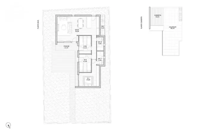 Prodej rodinného domu, San Miguel de Salinas, Alicante, Španělsko, 107 m2