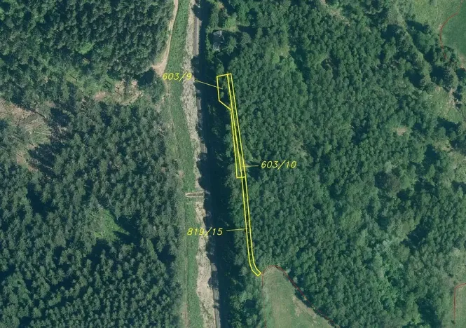 Prodej pole, Železná Ruda - Špičák, 1644 m2