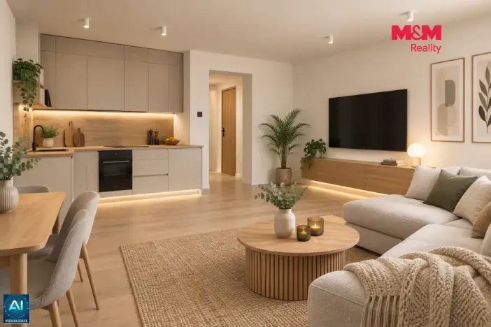 Prodej bytu 2+kk, Praha - Nusle, Nad Nuslemi, 43 m2