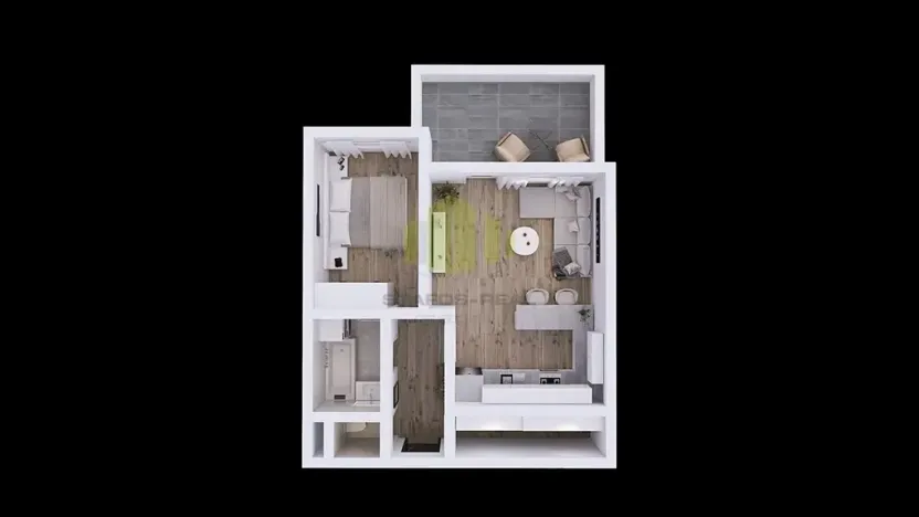 Prodej bytu 2+kk, Olomouc, Topolová, 55 m2