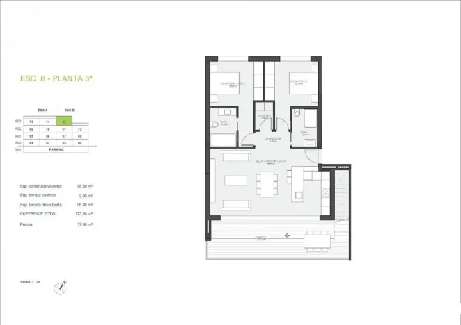 Prodej bytu 3+kk, Orihuela, Alicante, Španělsko, 98 m2