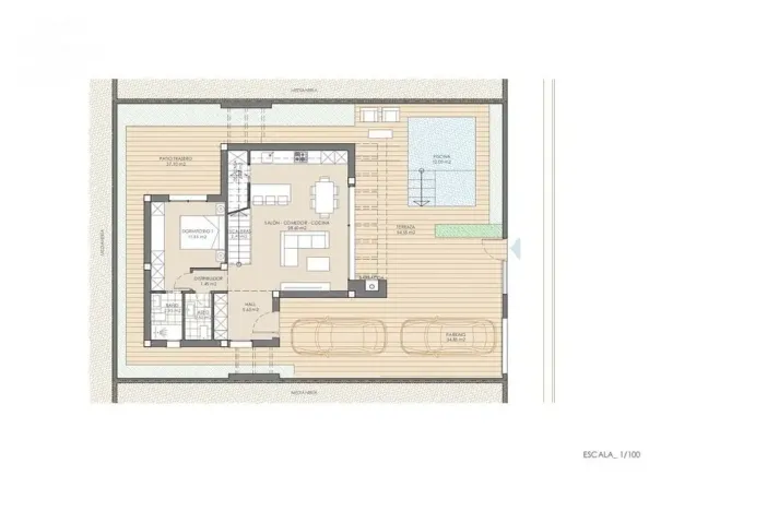 Prodej rodinného domu, San Juan de los Terreros, Almería, Španělsko, 125 m2