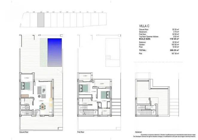Prodej rodinného domu, Los Alcazares, Murcia, Španělsko, 118 m2