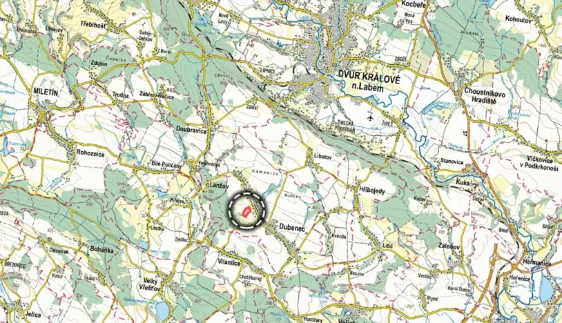 Prodej pole, Dubenec, 43833 m2