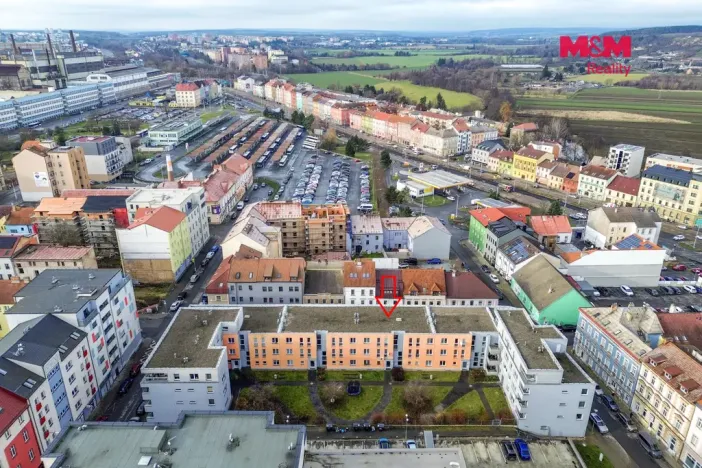 Pronájem bytu 2+kk, Plzeň - Jižní Předměstí, Karlova, 45 m2