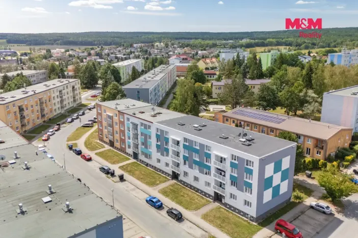Pronájem bytu 1+1, Kaznějov, Školní, 36 m2