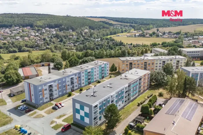Pronájem bytu 1+1, Kaznějov, Školní, 36 m2