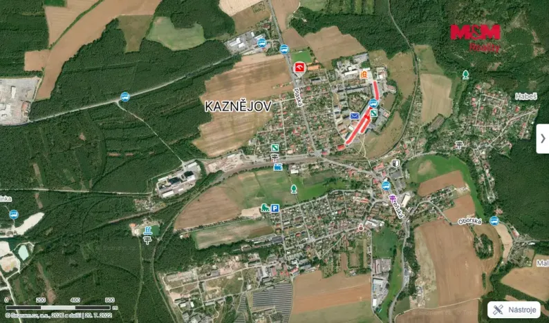 Pronájem bytu 1+1, Kaznějov, Školní, 36 m2