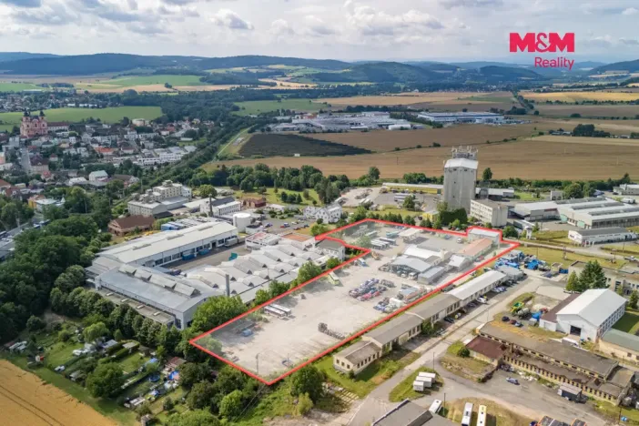 Pronájem komerčního pozemku, Přeštice, 7196 m2