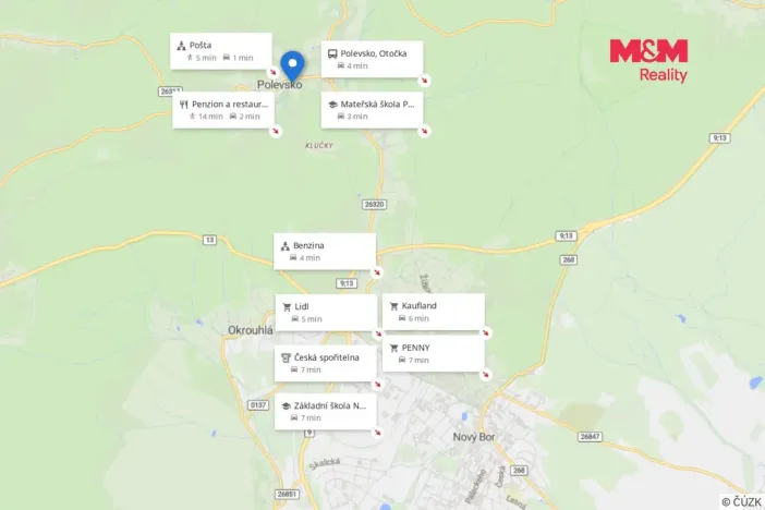 Prodej chalupy, Polevsko, 124 m2