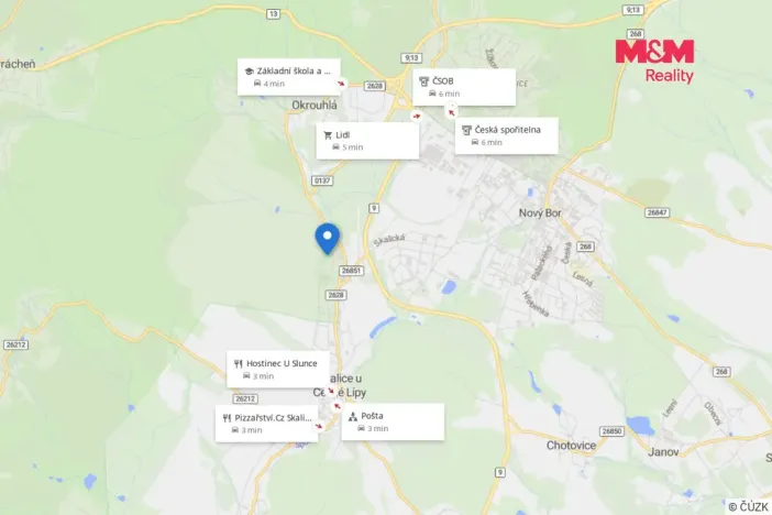 Prodej pozemku pro bydlení, Skalice u České Lípy, 1435 m2