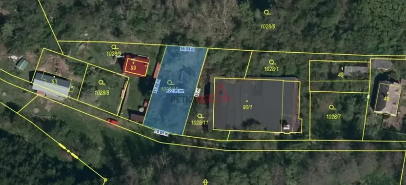 Prodej pozemku pro bydlení, Brtnice, 541 m2
