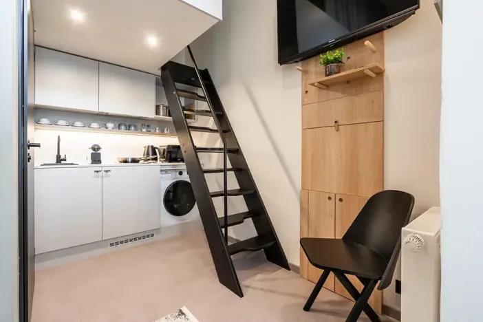 Prodej bytu 1+kk, Praha - Karlín, Prvního pluku, 21 m2