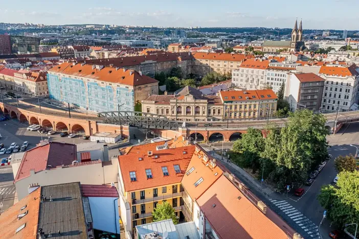 Prodej atypického bytu, Praha - Karlín, Prvního pluku, 50 m2