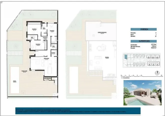 Prodej rodinného domu, Los Alcazares, Murcia, Španělsko, 122 m2