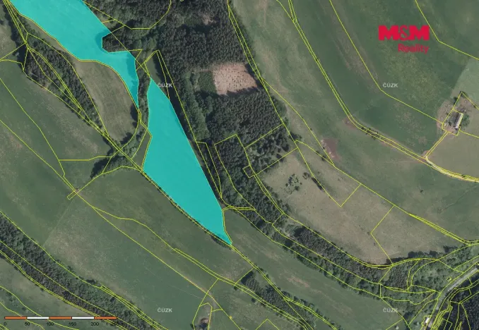 Prodej louky, Stárkov - Bystré, 61251 m2