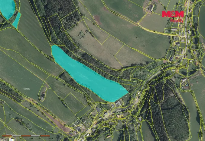 Prodej louky, Stárkov - Bystré, 3342 m2