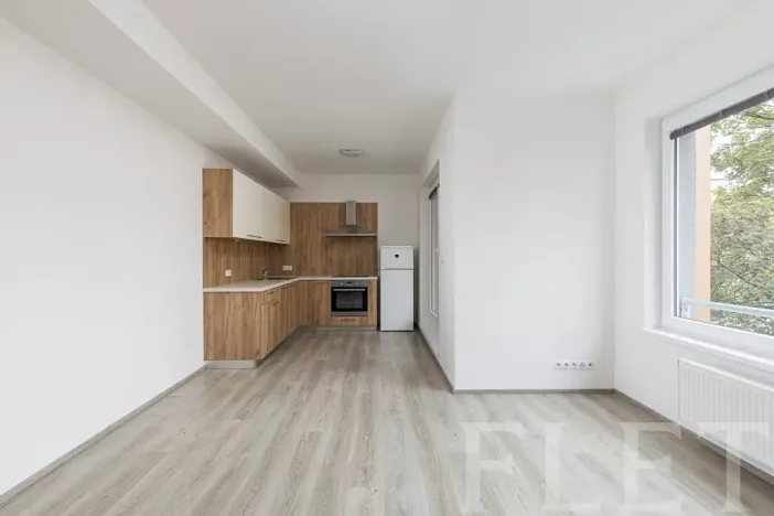 Pronájem bytu 1+kk, Praha - Vršovice, Petrohradská, 37 m2