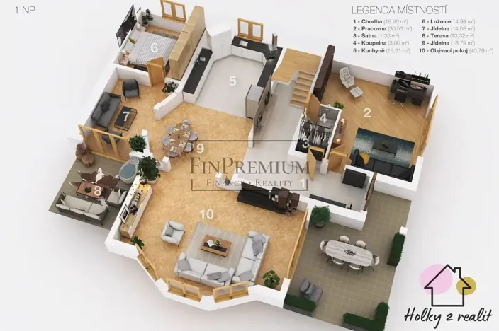 Prodej rodinného domu, Praha - Šeberov, Karfíkova, 354 m2